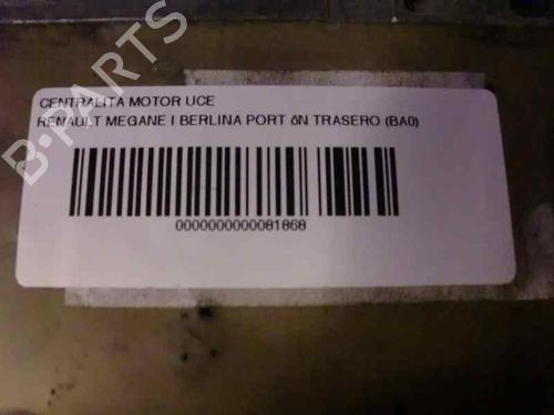 Engine control unit (ECU) RENAULT MEGANE I (BA0/1_) 1.6 e (BA0F, BA0S) | BP156134M57 