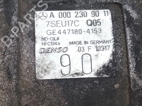 AC compressor MERCEDES-BENZ CLK (C209)  | BP21663517M34 
