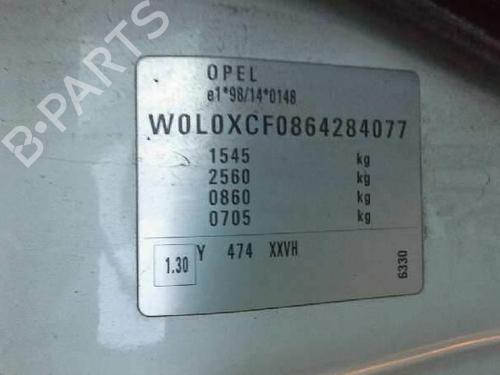 Engine control unit (ECU) OPEL CORSA C (X01) | BP1040745M57 - Image 10