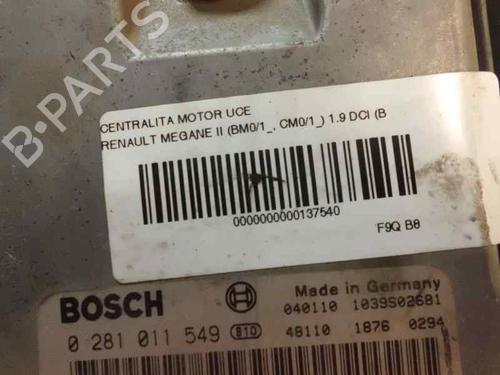Engine control unit (ECU) RENAULT MEGANE II (BM0/1_, CM0/1_)  | BP151542M57 