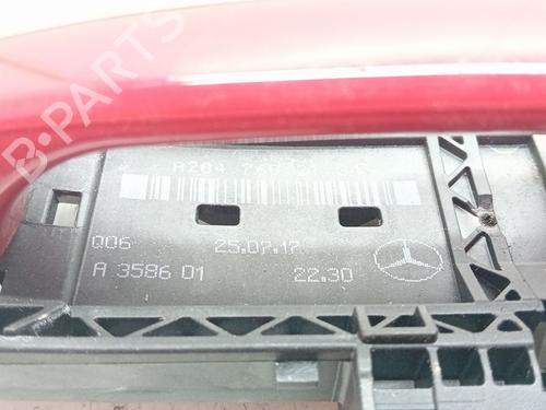 Rear left exterior door handle MERCEDES-BENZ A-CLASS (W176) A 200 CDI / d (176.008) | BP26576824C130 
