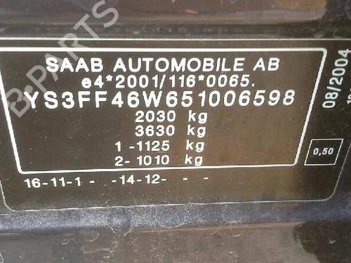 Rim SAAB 9-3 (YS3F, E79, D79, D75) 1.9 TiD | BP14315850C45 