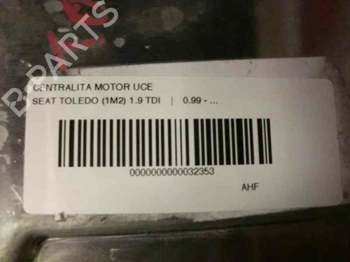 Engine control unit (ECU) SEAT TOLEDO II (1M2) 1.9 TDI | BP185689M57 