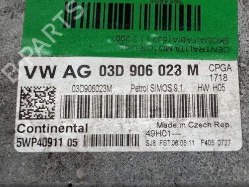 Engine control unit (ECU) SKODA FABIA II (542) 1.2 | BP15830901M57 