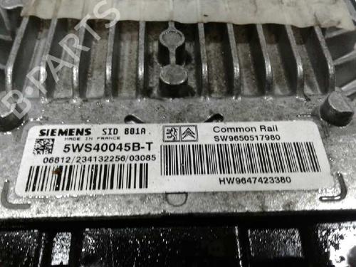 Engine control unit (ECU) PEUGEOT 307 (3A/C)  | BP12231487M57 