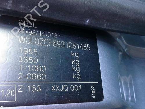 Køleventilator elektrisk OPEL VECTRA C (Z02)  | BP1022904M35 