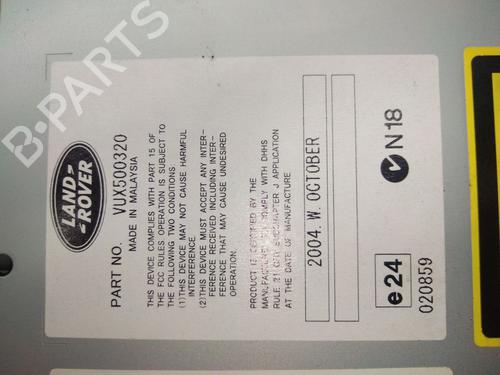 Radio LAND ROVER DISCOVERY III (L319) 2.7 TD 4x4 | BP21841444E6 