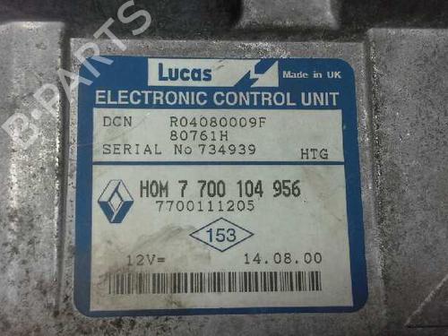 Computer motormanagement RENAULT CLIO II (BB_, CB_)  | BP150957M57 