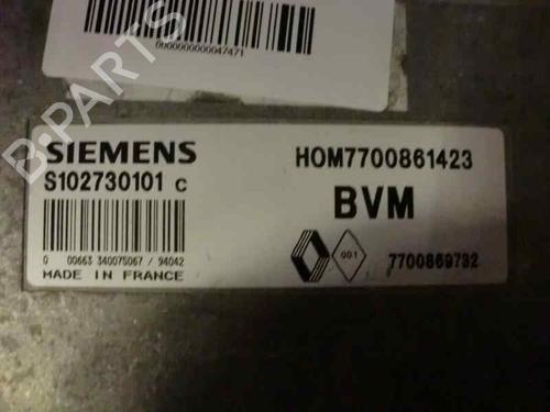 Motorstyringsenhet RENAULT CLIO II (BB_, CB_) 1.2 (BB0A, BB0F, BB10, BB1K, BB28, BB2D, BB2H, CB0A,... | BP185737M57 