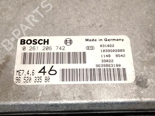Engine control unit (ECU) PEUGEOT 607 (9D, 9U) 3.0 V6 24V | BP30636043M57
