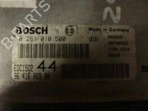 Engine control unit (ECU) PEUGEOT 206 Hatchback (2A/C) 2.0 HDI 90 | BP156682M57 