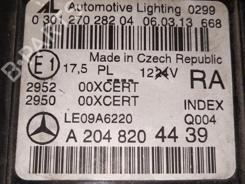 Right headlight MERCEDES-BENZ C-CLASS Coupe (C204) C 220 CDI (204.302) | BP25229670C29