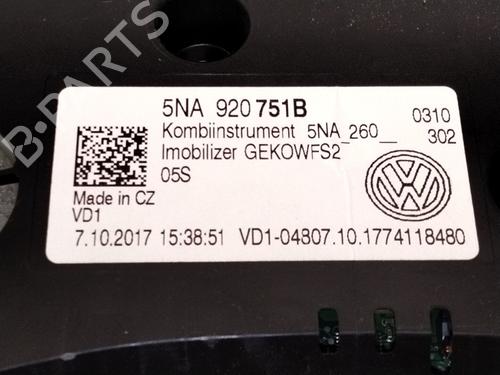 Instrument cluster VW TIGUAN (5N_) 2.0 TDI 4motion | BP25228311C47 