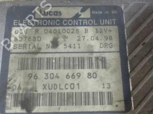 Engine control unit (ECU) PEUGEOT 406 (8B) 2.1 TD 12V | BP151756M57 