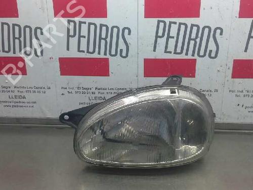 Used Left headlight OPEL CORSA B (S93) 1.4 i (F08, F68, M68) (60 hp) 161262