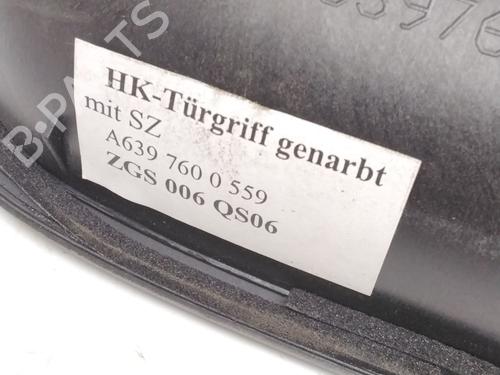 Tailgate handle MERCEDES-BENZ VITO / MIXTO Van (W639) 122 CDI (639.601, 639.603, 639.605) | BP25227034C132 