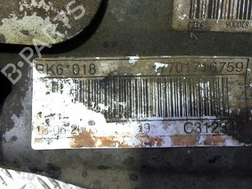 Gearbox RENAULT LAGUNA II (BG0/1_)  | BP157877M3 
