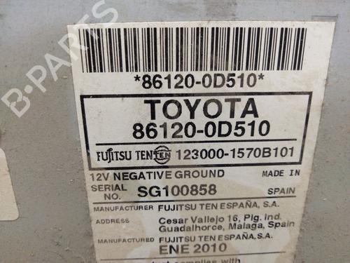 Radio TOYOTA YARIS (_P13_) 1.4 D (NLP130_, NLP130) | BP17494045E6 