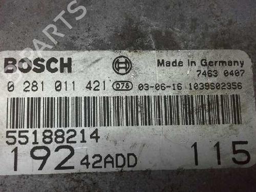 Motorstyringsenhed FIAT STILO (192_) 1.9 JTD (192_XE1A) | BP151029M57 