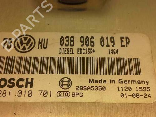 Engine control unit (ECU) VW PASSAT B5.5 (3B3) 1.9 TDI | BP2723785M57 - Image 2