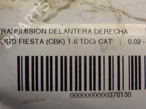 Right front driveshaft FORD FIESTA V (JH_, JD_)  | BP609256M39 