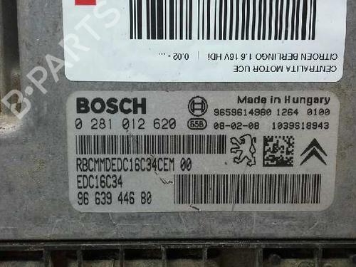 Engine control unit (ECU) CITROËN BERLINGO / BERLINGO FIRST MPV (MF_, GJK_, GFK_) 1.6 HDI 75 (MF9HW, GJ9HWC, GF9HWC, GN9HWC) | BP151812M57 