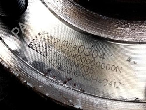 Right front steering knuckle OPEL ASTRA K (B16)  | BP15830957M26 