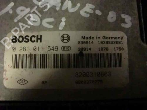 Engine control unit (ECU) RENAULT MEGANE II (BM0/1_, CM0/1_) 1.9 dCi (BM0G, CM0G) | BP156694M57 