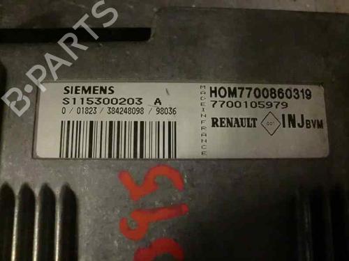 Engine control unit (ECU) RENAULT MEGANE I (BA0/1_) 1.6 e (BA0F, BA0S) | BP156706M57 