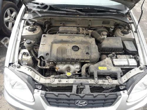 Roadruns Front Grille For 2001-2006 Hyundai Elantra XD - Metal Gray FRP Finish