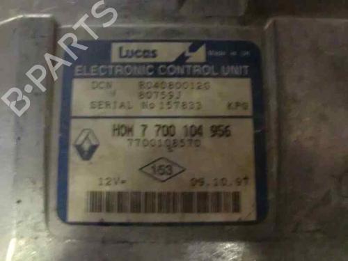 Engine control unit (ECU) RENAULT KANGOO (KC0/1_) D 65 1.9 (KC0E, KC02, KC0J, KC0N) | BP156616M57 