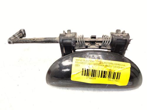 Højre fortil udvendigt håndtag PEUGEOT 206 Hatchback (2A/C) 1.4 HDi eco 70 (68 hp) 31710047