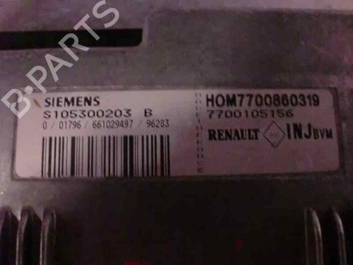 Engine control unit (ECU) RENAULT MEGANE I (BA0/1_) 1.6 e (BA0F, BA0S) | BP156134M57 