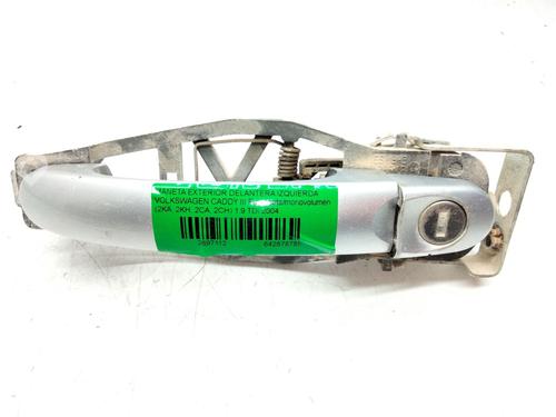 Used Front left exterior door handle VW CADDY III Box Body/MPV (2KA, 2KH, 2CA, 2CH) 1.9 TDI (105 hp) 21779920