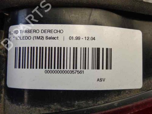 Right taillight SEAT LEON (1M1) 1.9 TDI | BP135856C35 