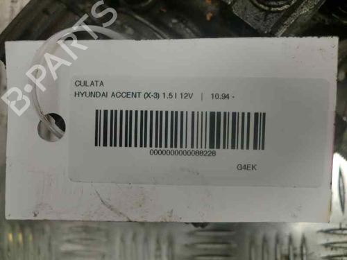 Cylinder head HYUNDAI ACCENT I (X-3) 1.5 i 12V | BP10977079M5 