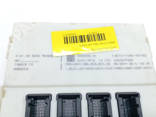 Electronic module BMW 3 (F30, F80) 318 d | BP27398050M83 