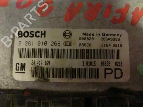 Motorstyringsenhed OPEL ZAFIRA A MPV (T98) 2.0 DTI 16V (F75) | BP156667M57 