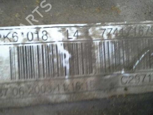 Gearbox RENAULT LAGUNA II (BG0/1_)  | BP157080M3 