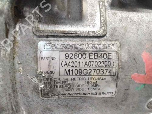 AC compressor NISSAN NAVARA NP300 (D40) 2.5 dCi 4WD (D40TT, D40T, D40M, D40BB) | BP1264915M34 