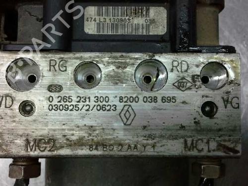 ABS pump RENAULT MEGANE II Saloon (LM0/1_)  | BP160216M43 