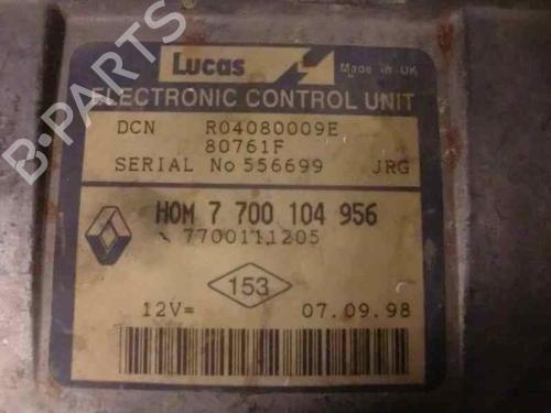 Computer motormanagement RENAULT CLIO I (B/C57_, 5/357_) 1.9 D | BP156650M57 