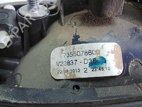 Front right exterior door handle CITROËN NEMO Box Body/MPV (AA_)  | BP5213023C129 