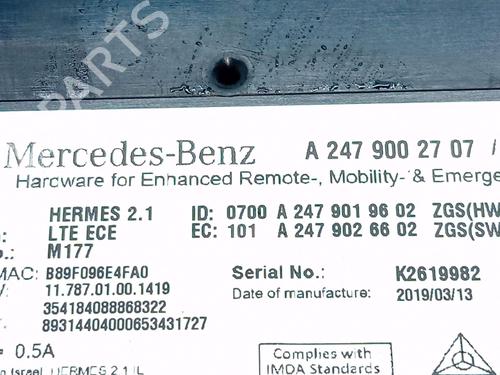 Electronic module MERCEDES-BENZ A-CLASS (W177) A 180 d (177.003) | BP26546681M83 - Image 2