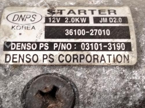 Starter HYUNDAI TUCSON (JM) 2.0 CRDi | BP25228493M8 