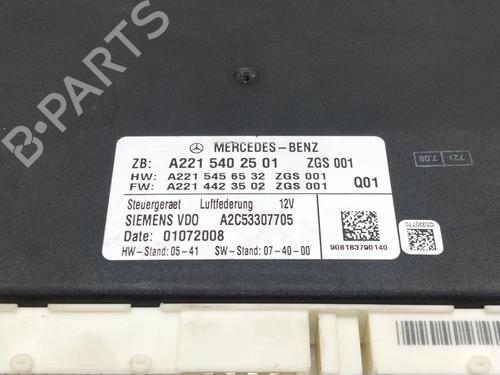 Electronic module MERCEDES-BENZ S-CLASS (W221, V221) S 320 CDI 4-matic (221.080, 221.180) | BP18243392M83 