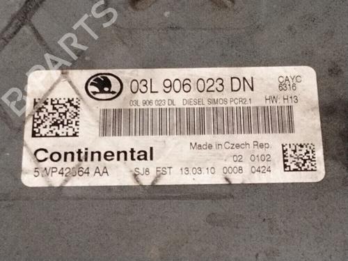 Engine control unit (ECU) SKODA FABIA II Combi (545) 1.6 TDI | BP29970643M57