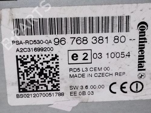 Radio CITROËN C4 II (NC_) 1.6 HDi 110 | BP22737934E6 