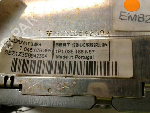 Radio SEAT LEON (1P1)  | BP8872364E6 