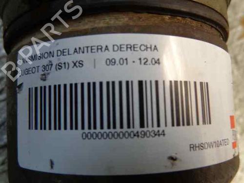 Right front driveshaft PEUGEOT 307 (3A/C)  | BP1043425M39 